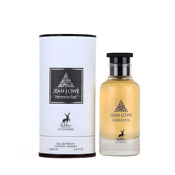 Jean Lowe Immortal Eau De Parfum Spray For Men, 3.4 Ounce By Maison Alhambra